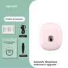 NNEDSZ Pink Automatic Electric Nail Trimmer with LED Light, Rechargeable Nail Clipper and File for Adults & Kids, Portable Nail Care Device-0