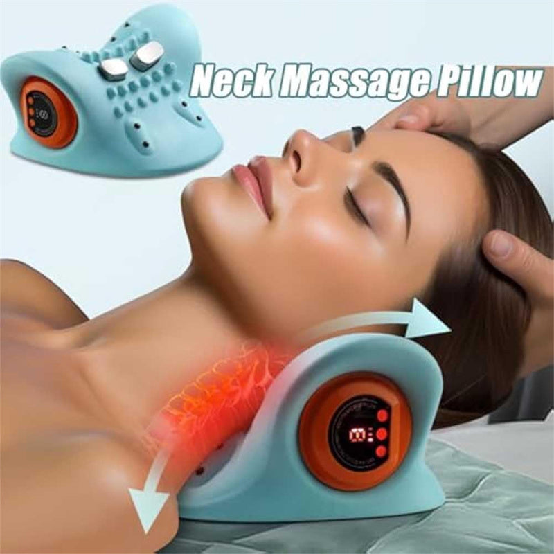 NNETM Rechargeable Portable Neck & Shoulder Massager Pillow